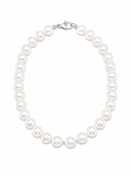 Pulsera Idee Preziose dal 1987 Mujer in Oro blanco Perla IP.BK18B/17P - IP.BK18B/17P